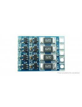 4-cell 18650 Li-ion / LiFePO4 Battery Pack Voltage Current Balancing Board