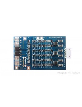 5A Battery BMS Protection PCB Board for 6-cell Rechargeable Li-ion Battery Pack