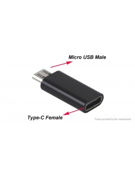 USB-C to Micro-USB Converter Adapter (2-Pack)
