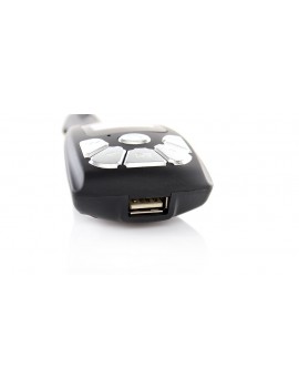 1.1" LCD Bluetooth V2.0 MP3 Player FM Transmitter (Black)