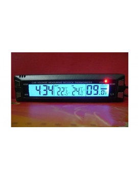 3-in-1 Car Auto Digital Clock + Thermometer + Voltmeter
