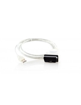 Diagnostic USB Interface Cable for BMW (Translucent White)