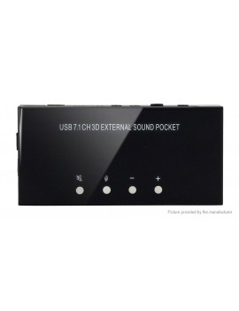 TS-SC01 7.1 Channel USB External Sound Card