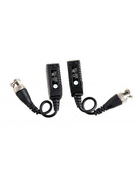 CCTV Twisted-Pair Passive Video Balun Transceiver (2-Pack)